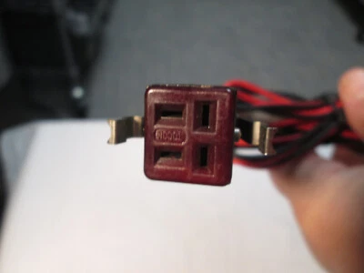 Cinch Jones  38331-8004 Connector 4 Pin Socket ~6 Feet of wire.  Ham Radio - Image 1 of 4