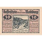[#288067] Austria, Radlberg, 10 Heller, village, 1920, 1920-12-31, UNC(63), Mehl