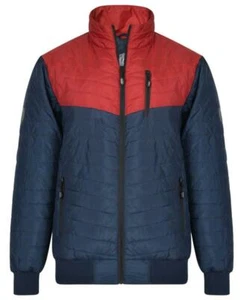 Herren Über große Größe leichte Kontrastjacke Chevron Kam mit durchgehendem Reißverschluss 2XL - 8XL - Bild 1 von 2