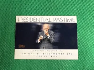 2004 Topps Presidential Pastime #PP33 Dwight Eisenhower - Picture 1 of 1