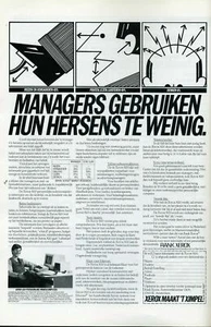 ITHistory AD (1983) XEROX PC (DUTCH/ MICRO 83) AS - Picture 1 of 1