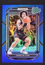 2023-24 Prizm Draft Picks Rated Prospect Blue #2 Jared McCain /199