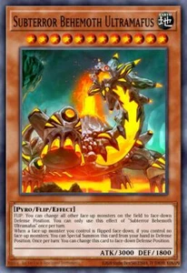 Subterror Behemoth Ultramafus INOV-EN084 Ultra Rare 1st Edition - Picture 1 of 1
