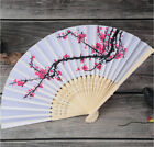 10PC Cherry Blossom Folding Hand Fan Japanese Chinese Decor Fan Paper Fans Gift