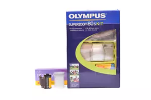 Olympus Superzoom 80S Kit AF Point&Shoot Film Camera New Old Stock - Picture 1 of 12