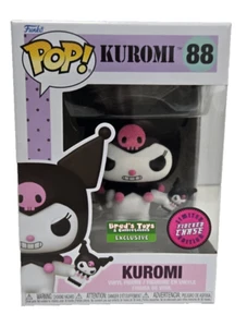 Funko Pop! Hello Kitty Kuromi #88 Flocked CHASE Brad's Toys New! Sealed! 2024 #2 - Picture 1 of 8