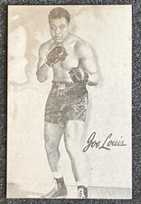 1947 Bond Bread D305 Boxing Card JOE LOUIS #32 HOF ALL-TIME GREAT FAIR CONDITION