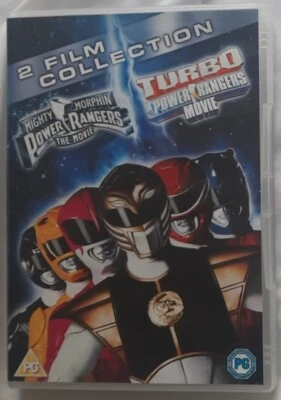 Power Rangers - 2 Film Collection - The Movie/Turbo - REG 2 PAL DVD - I Disc - Image 1 of 2