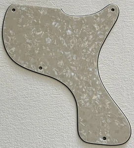 Fits Gibson Les Paul Junior 1958 Guitar Pickguard Scratch Plate,Ivory White - Picture 1 of 6