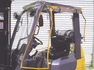 Heavy Duty Forklift Cab Enclosure Cover Universal Standard Size - Bild 1 von 4