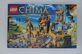 LEGO LEGENDS OF CHIMA: The Lion CHI Temple (70010). Retired Set! 100% COMPLETE!!