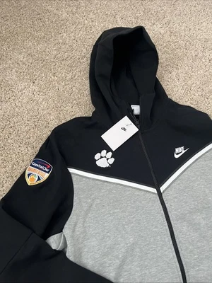 Extra Grande-Clemson Tigers Fútbol Nike Tech Sudadera con Capucha Equipo Emitido Orange Bowl Foto 1 de 4