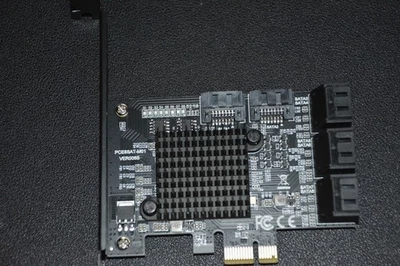PCI-E to SATA 3.0 Card, 8-Port SATA3.0 Interface Expansion Card - Image 1 of 3