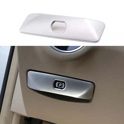 Cubierta de botón de emergencia para consola multimedia plateada 08-14 para Mercedes-Benz Clase C Foto 1 de 4
