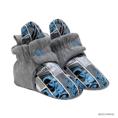 Zapatillas botín a presión Robeez ro+me Marvel Black Panther para niños pequeños talla 6-12 meses NUEVAS Foto 1 de 4