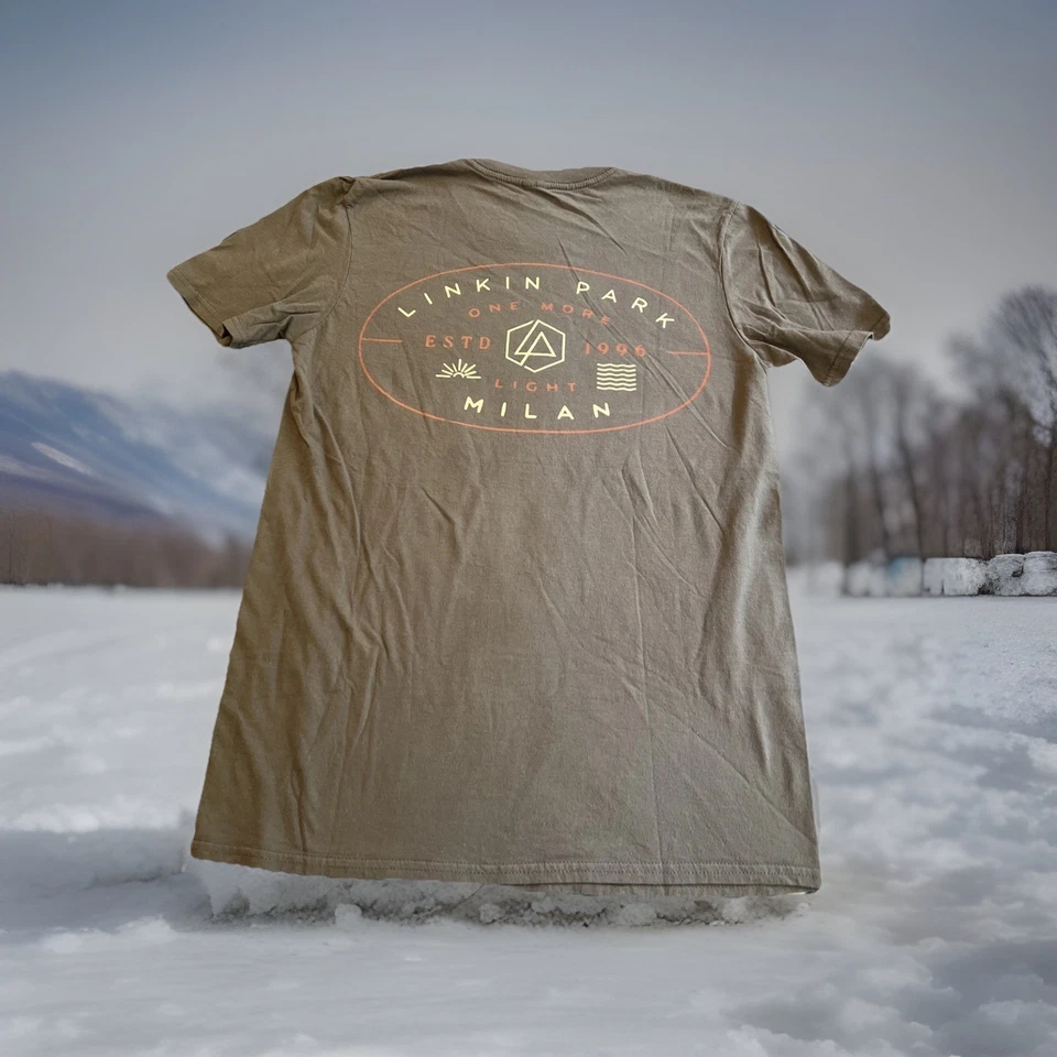 Camisa Rara Linkin Park 'One More Light' Gira de Conciertos de Milán Mediana Oficial Nueva Foto 1 de 4