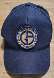 Gorra Giorgio Armani Tenis Clásica en Hurlingham Azul Marino Correa Emporio - Imagen 1 de 7