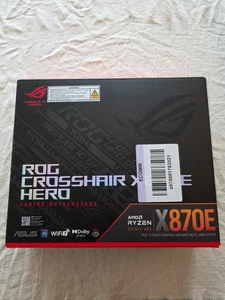 ASUS ROG Crosshair x870E Hero AMD AM5 ATX motherboard - Photo 1/17
