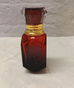 Red Glass Spray Perfume Bottle Empty Refillable BNIB - Picture 1 of 3
