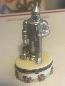 Vintage The Tin Man + Heart - Wizard Of Oz Trinket Box - Midwest Cannon Falls - Picture 1 of 4