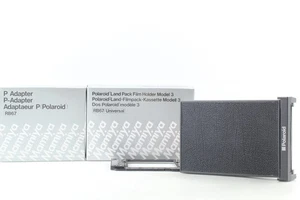 [Unused in Box] Mamiya Polaroid Film Back For RB67 Pro S SD + P Adapter JAPAN - Picture 1 of 8