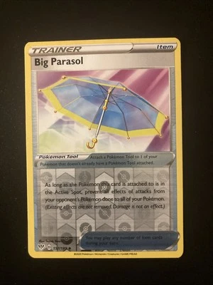 2020 POKEMON TCG BIG PARASOL #157/189 SW+SH DARKNESS ABLAZE UNCOMMON TRAINER TC - Image 1 of 4