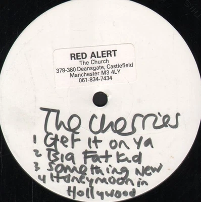 Cherrys Big Fat Kid EP 12" Vinyl UK Freakin A Handgeschriebene Weiße Label Promo - Bild 1 von 2