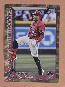 Tarjeta Josh Naylor 2025 Topps Update Memorial Day camuflada 11/25 #US110 - Imagen 1 de 2