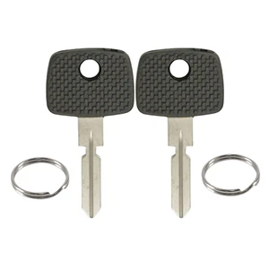 2 llaves de encendido nuevas en blanco para vehículos Mercedes Benz HU39P S48HF sin transpondedor - Imagen 1 de 3