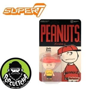 Peanuts - Manager Charlie Brown ReAction 3.75” Action Figure "New" - Picture 1 of 4