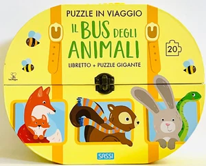 EBOND IL Bus Degli Animali Libretto Più Puzzle Gigante - Sassi Editore 0565 - Picture 1 of 2
