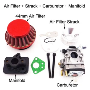 15mm Carburetor Air Filter Alloy Stack For 33cc 43cc 49cc Goped EVO Gas Scooter - Picture 1 of 9