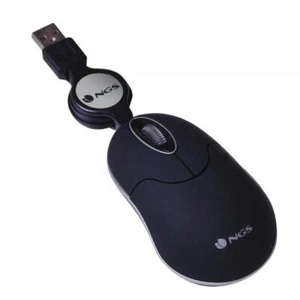 Ngs SINBLACK ratón Viajes Ambidextro USB tipo A Óptico 1000 DPI - Imagen 1 de 1