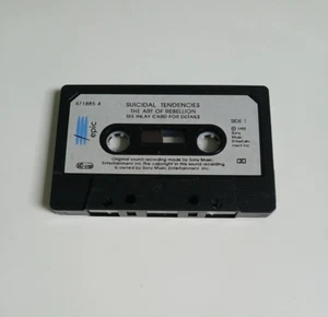 SUICIDAL TENDENCIES THE ART OF REBELLION CASSETTE TAPE ONLY *NO INLAY CARD* 1992 - Picture 1 of 1