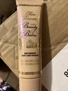 Too Faced Beauty Balm Tinted Moisturizer Snow Glow/Flaw on Tube - Picture 1 of 3