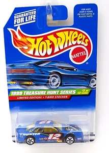 Hot Wheels 1999 Treasure Hunt Serie #2/12 T-Bird Lagerhalter mit Schutzhülle - Bild 1 von 5