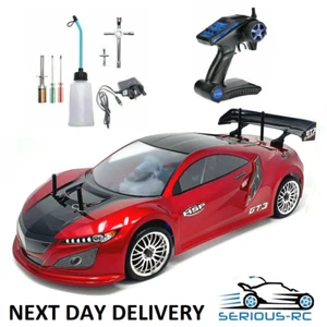 Petrol Nitro RC Car With Two Speed Gearbox - Remote Control Car & STARTER KIT - Picture 1 of 12