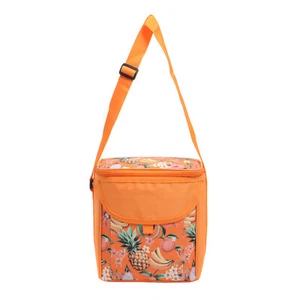 Borsa termica Tropical tracolla poliestere capacità 9 litri 23,5X26,5 arancione - Foto 1 di 5