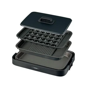 Zojirushi Kochplatte Zojirushi EA-KJ30-BA Yakiniku Takoyaki schwarz AC100V Einsatz - Bild 1 von 3
