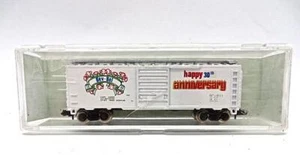 N Scale Bev-Bel Happy 30th Anniversary Bev-Bel 1958-1988 Box Car Low Ship - Picture 1 of 7