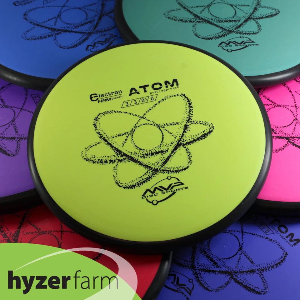 MVP FIRM ELECTRON ATOM *pick your color and weight* Hyzer Farm disc golf putter - Image 1 of 1