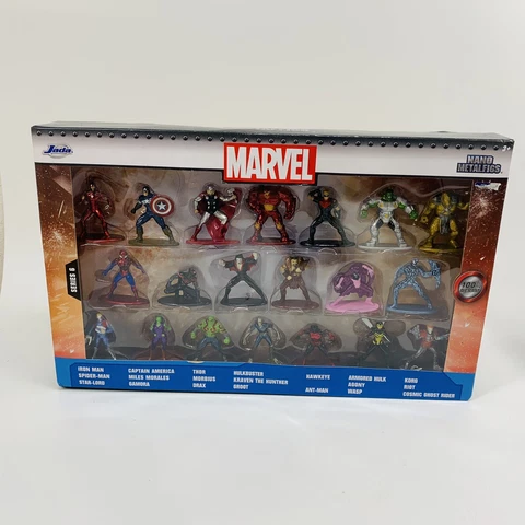 Jada Toys Nano Metalfigs Marvel Set Of 20 Diecast Mini Figures SERIES 6 (S4) Cover