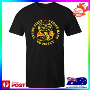 Cobra Kai Adults Mens Boys Teens Unisex Cotton T shirt Tee Top Gift All SIZES - Picture 1 of 3