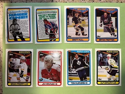 1990-91 TOPPS BASE HOCKEY CARDS YOU CHOOSE 1-396 NHL CARD FREE SHIPPING - Image 1 of 4