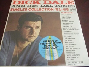 DICK DALE KING OF THE SURF SINGLES 180 GRAMM ORIGINAL VERIFIZIERUNGSAUFKLEBER 2010 LP - Bild 1 von 1