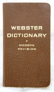 Vintage 1965 Webster Compact Dictionary 6436 - Picture 1 of 3