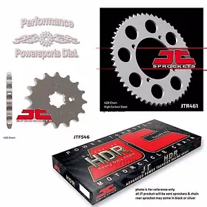 JT Sprockets and Chain Kit for Kawasaki KX85 2001-2017 - Picture 1 of 6