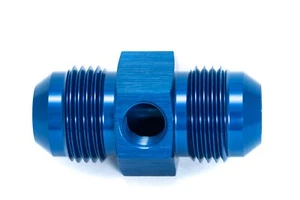 Adaptador de sensor NPT 1/8" Dash 10 azul anodizado conexión de sensor - Imagen 1 de 2