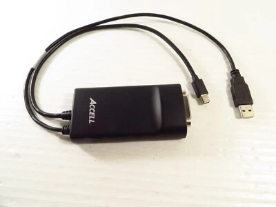 Accell UltraAV DP to DVI-D Dual Link Adapter P/N B087B-002B - Image 1 of 4
