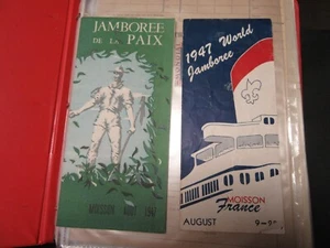 Folletos del Jamboree Mundial 1947, artículos de papel contingente de Estados Unidos, diarios, etc. ctls2 #5 - Imagen 1 de 11